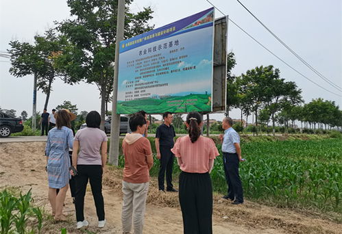 渭南市农技中心调研指导临渭区农技推广工作